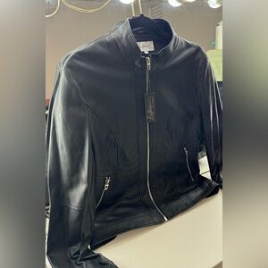 Women’s Black Leather Jacket